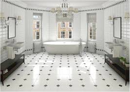 Rogers' bathrooms coincided with the inventions of another plumbing legend, his former boss, solomon willard, who is credited with the american invention of hot air central heating. Victorian Bathroom Design In Grey And White Tiles For Classy Look 4homes