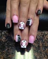 Beautiful pink gradient nail art design. Best 101 Sophisticated Black Nail Art Designs And Ideas