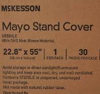 Amazon.com: McKesson Mayo Stand Cover Estéril, 22.8 in x 55.5 in, 30  unidades : Industrial y Científico