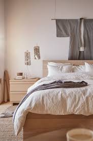 Malm Bettgestell Hoch Eichenfurnier Weiss Lasiert Ikea Deutschland Schlafzimmer Einrichten Bett Dekor Zimmer Dekor Ideen