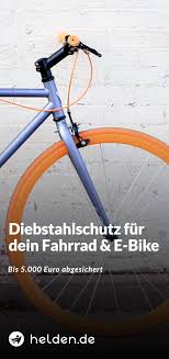 Diebstahlschutz Fur Dein Fahrrad E Bike In 2020 Hausratversicherung E Bike Fahrrad