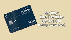 Two of these credit cards are for consumers and the other is designed for businesses. Chase Bonvoy Boundless Credit Card 3 Free Nights Of Up To 50 000 Point Value Per Night Milestalk