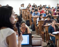Image of Singhania University classroom