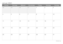 Wir haben einen speziellen kalender 2021 zum ausdrucken als pdf für sie erstellt. Kalender 2021 Zum Ausdrucken Ikalender Org