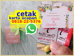 Kartu Ucapan Terima Kasih Untuk Customer 0818 22 5376 Whatsapp Kartu Ucapan Terima Kasih Pernikahan Souvenir Pernikahan Kartu