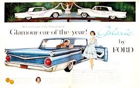 The 428 engine (345 horsepower) replaced the 427 engine, and the 500/ltd became the 500. 1959 Ford Fairlane Galaxie 500 Club Coupe Classic Vintage Print Ad Ford Fairlane Fairlane Ford Galaxie