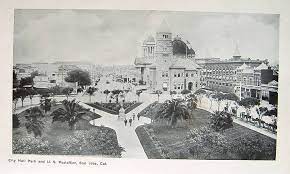 City Hall Park Before The 1906 Earthquake San Jose Ca City View City City Hall