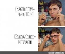 Find and save brazil 7 1 meme memes | from instagram, facebook, tumblr, twitter & more. Somics Meme Germany Brazil 7 1 Barcelona Bayern Comics Meme Arsenal Com