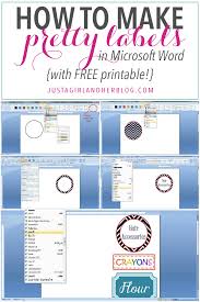 Such as:product labels, supermarket,candy food labels,medicine labels,jewelry labels,book management, the. How To Make Pretty Labels In Microsoft Word Free Printable How To Make Labels Microsoft Word Free Labels Printables Free