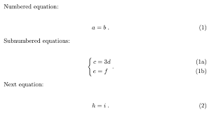 Equation Subnumbers In Ieeetrantools Tex Latex Stack Exchange