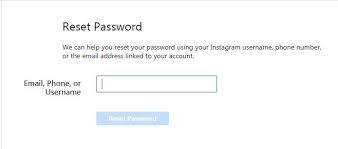 Reset Instagram Password Via Email Phone Facebook Username Instagram Instagram Settings Passwords