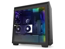 The noise is surprisingly typical of a 120mm fan with no noticeable pump noise from a distance of about two feet. Nzxt H710i Atx Mid Tower Pc Gaming Case Front I O Usb Type C Port Quick Release Tempered Glass Side Panel Vertical Gpu Mount Integrated Rgb Lighting Water Cooling Ready