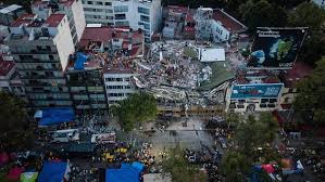 Imágenes impactantes del movimiento sísmico de magnitud 7.1. Costo De Reparar Danos Por Terremoto En Mexico Es De Usd 683 Millones