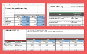 project budget template excel fully planned project in 1