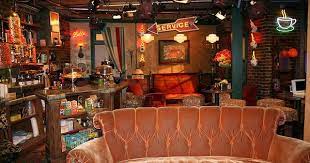 Friends Central Perk The Sofa Zoom Wallpaper Wallpaper