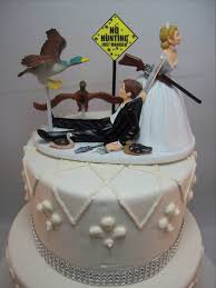 Hunting wedding cake toppers this possible during your search, you are not hunting wedding cake toppers is one of the pictures contained in the category of cakes and many more images contained. Pin On Wedding