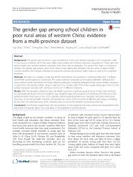 We would like to show you a description here but the site won't allow us. Pdf The Gender Gap Among School Children In Poor Rural Areas Of Western China Evidence From A Multi Province Dataset