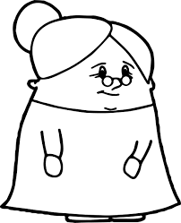 Free And Printable Coloring Page Coloring Pages Sports Day Colouring Old Women