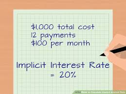 The effective interest rate tells you how much you have to pay for your loan and you can use this information for comparing different loans. Implied Interest Rate And Period Calculator Rating Walls