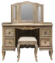Elgin grey dressing table set £289.95. Urban Deco Fleur French Style Rustic Mango Wood Grey Dressing Table Cfs Furniture Uk