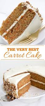 The Very Best Recipe For Classic Carrot Cake Without Nuts Or Raisins On The Inside Layered And Topped With Cr Best Carrot Cake Cake Recipes Carrot Cake Recipe