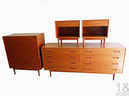 Westnofa Of Norway Danish Modern Teak Bedroom Set Mid Century Modern Bedroom Furniture Modern Bedroom Set Modern Bedroom Furniture