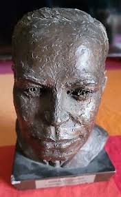 Inge Hardison, 1914-2016, Portrait Bust of Charles Drew African American