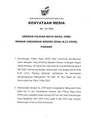 Sejarah pilihan raya di malaysia. Kenyataan Suruhanjaya Pilihan Raya Malaysia Spr Facebook