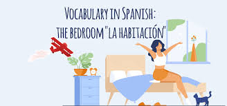 I want to change the furniture of the bedroom.quiero cambiar el mobiliario de la habitación. Vocabulary In Spanish The Bedroom La Habitacion Elblogdeidiomas Es