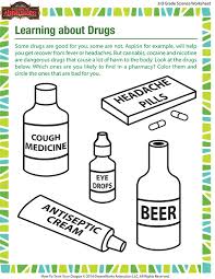 Science worksheets and online activities. Learning About Drugs Worksheet Grade 3 Resource Printable Sod