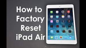 Restore ipad to factory settings without computer. How To Factory Reset Master Wipe Ipad Iphone Ios9 Ios8 Ios7 Youtube