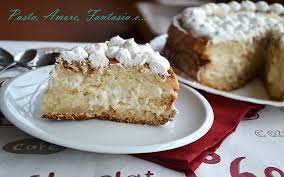 Ho letto ora la ricetta della crema al cioccolato senza uova me la consigli da usare al posto della crema pasticcera nel pan di spagna oppure tende ad indurirsi e va bene solo per fare la copertura della torta ? Torta Senza Burro E Senza Uova Al Cocco Con Crema Al Latte Ricetta Dolce