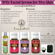 Diy Facial Serum For Dry Skin Living Healthiher Facial Serum Diy Serum For Dry Skin Essential Oils For Face