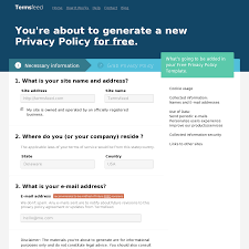 Free Privacy Policy For Your Website Website Inspiration Policy Template Privacy Policy