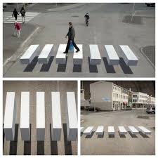 Swissmiss 3d Zebra Crossing Zebra Crossing Murals Street Art Landscape Design Drawings