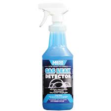 Large leaks bubble up immediately. Gas Leak Detector Quart With Trigger Sprayer Mitco Chemicals