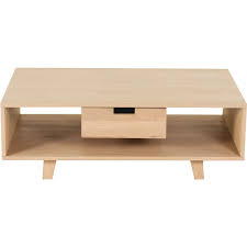 Si vous êtes adepte des repas pris dans le salon, une table basse avec plateau relevable est un excellent choix. Table Basse Scandinave Avec 1 Tiroir Pietement En Chene Sergio 3 Suisses