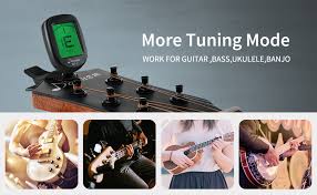 Je préfère le rock à la musique classique. Donner Accordeur De Guitare Chromatique A Clip Tuner Portable Pour Guitare Basse Violon Ukulele Et Banjo Avec Ecran Lcd 360 Rotation Batterie Incluse Dt 2 Amazon Fr Instruments De Musique