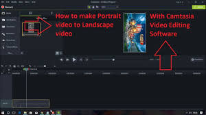 How To Make Videos Portrait To Landscape With Camtasia 9 Software World Youtube Even mobile devices users may also encounter such a condition from time to time.