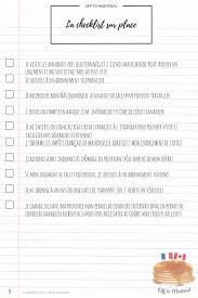L Indispensable Checklist Pvt Pour Te Preparer Off To Montreal Montreal Pvt Canada Canada