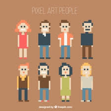 Charakterdesign graphisches design pixel charakter pixelart vorlagen pixel art bilder kunst pokemon zeichnen. Bilder Pixel Art Gratis Vektoren Fotos Und Psds