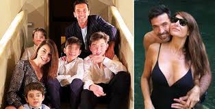 Gigi buffon with ilaria d'amico out and about, milan, italy stockfoto von livio valerio für redaktionelle nutzung, 27.04.2016. Gigi Buffon Che Festa Con Ilaria D Amico E Tutti I Figli Foto E Video Gossip