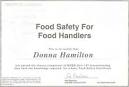 Food handlers certificate online