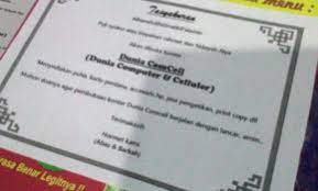 Contoh ucapan kotak nasi syukuran umrah. Kumpulan Ucapan
