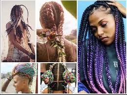 There is an endless variety of techniques and patterns to kids love bright and colorful hairstyles, and rainbow box braids definitely fit the bill. Rainbow Braid Hairstyles For Kids Sho Madjozi 091mraznnnugim They Prevent Hair Breakage Support Hair Like With Adults There Are Many Braid Hairstyles For Kids