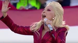 Lady gaga was tasked with kicking off this year's super bowl 50 by singing the national anthem, and it's safe to say she did a truly stunning job. Watch Lady Gaga Performs Super Bowl S National Anthem Variety