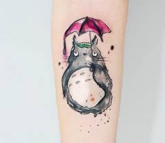 One of the interesting tattoo designs that you can come up with is. My Neighbor Totoro Tattoo By Aleksandra Katsan Post 16934