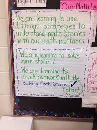 Problem Solving Part Of Our Math Learning Goal Part Of Every Learning Goal Is To Self Assess And Use The Check Charts We Ha Math Learning Goals Education Math