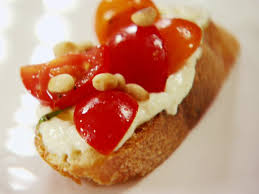 Tomato Crostini With Whipped Feta Recipe Whipped Feta Food Network Recipes Food