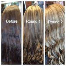 Blonde is one of the easiest hair to dye due to its light nature. Pin On Brunette Hair Highlighted To Blonde Silver